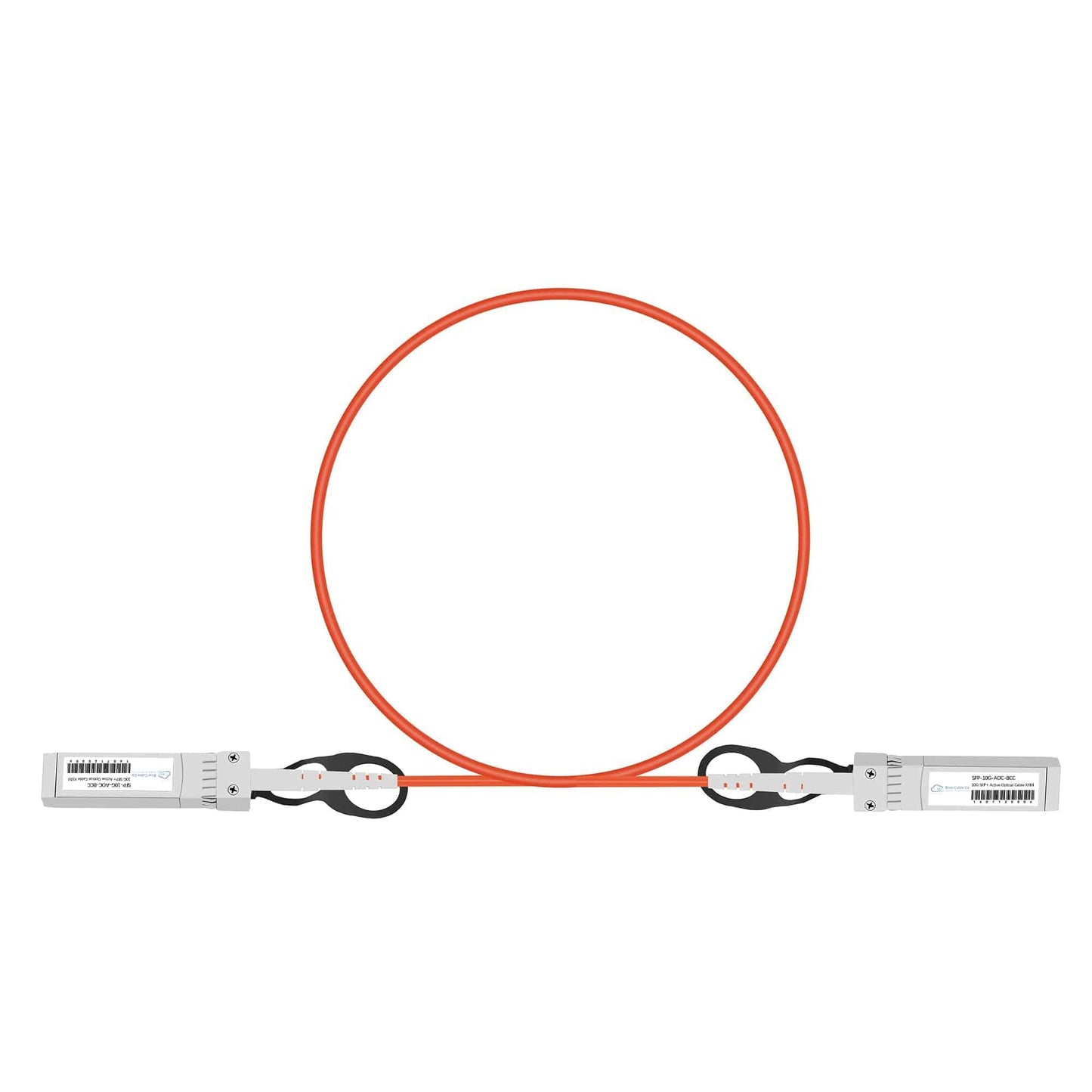 Dell Compatible 10G SFP+ AOC Fiber Optic Cable with Black Connectors