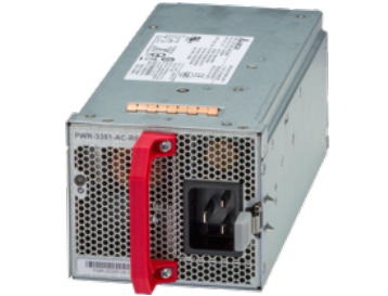Silver metallic arista fan 752m red fan module with red handle and perforated panels for 700 series 2ru