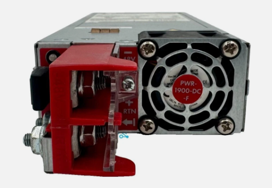 Arista PWR-1900-DC-F 1900W DC PSU with red silver fan for 7260X 7280R