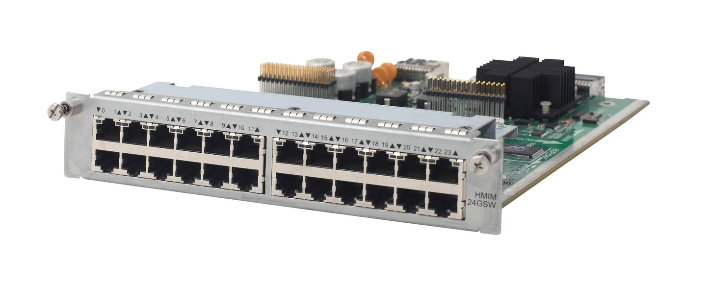 HPE JG426A MSR HMIM 24x Gigabit Ethernet Layer2 switch module