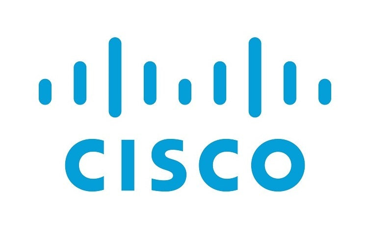 Blue Cisco logo with sound wave on GLC-2BX-D-I 1G SFP transceiver