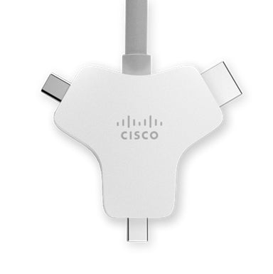 Cisco CAB-HDMI-MUL4K-2M | Multi-head 4K AV cable | USB-C + miniDP + HDMI to HDMI-A | 2.5 m