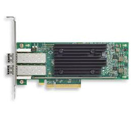 Cisco UCSC-P-Q6D32GF green black dual-port 32GFC Fibre Channel HBA