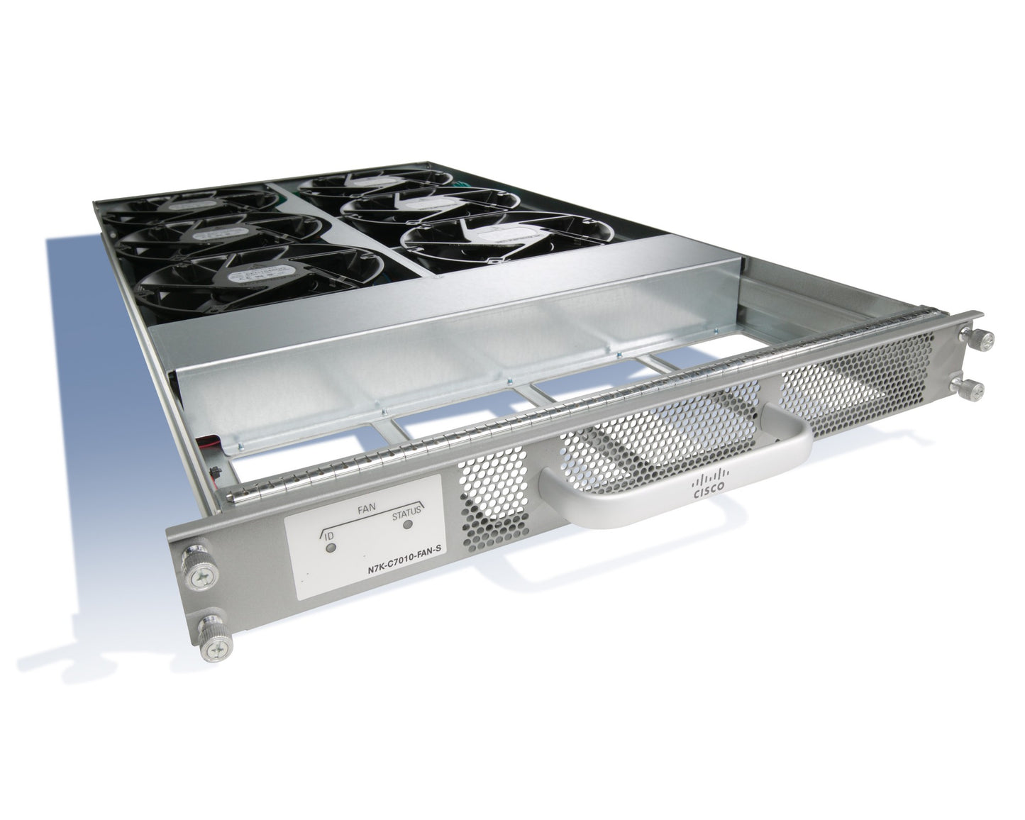 Cisco N7K-C7010-FAN-S 7010 fan tray with 4 fans, silver frame