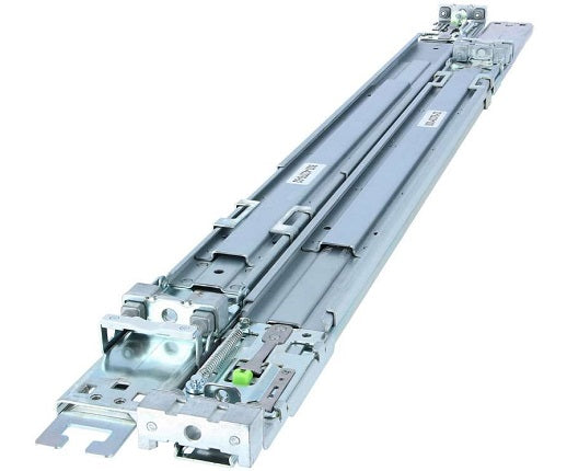 Cisco UCSC-RAIL-4U-M5 4U rack rail kit with silver roller assembly and green label