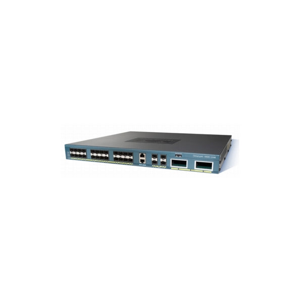 Cisco WS-C4928-10GE | ports: 24x1G + 4x10G (X2 uplinks) | PoE: none | uplinks: 4x10G (X2) | license: IOS IP Base