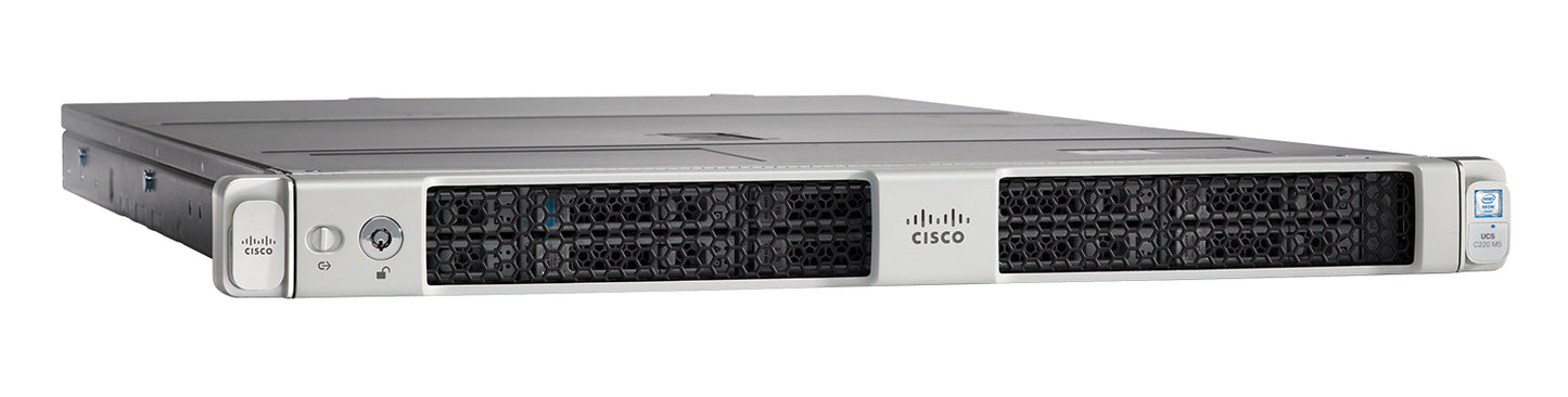Cisco UCSC-C220-M5L | 1U rack, LFF bays, 2S Xeon Scalable, barebone (no CPU/RAM/Drives/PCIe/PSU)