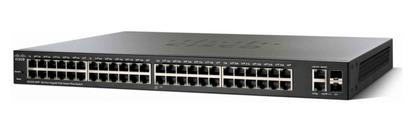 Cisco SG220-50-K9-AU | 48x 1G, no PoE, 2x 1G SFP uplinks, Smart managed L2