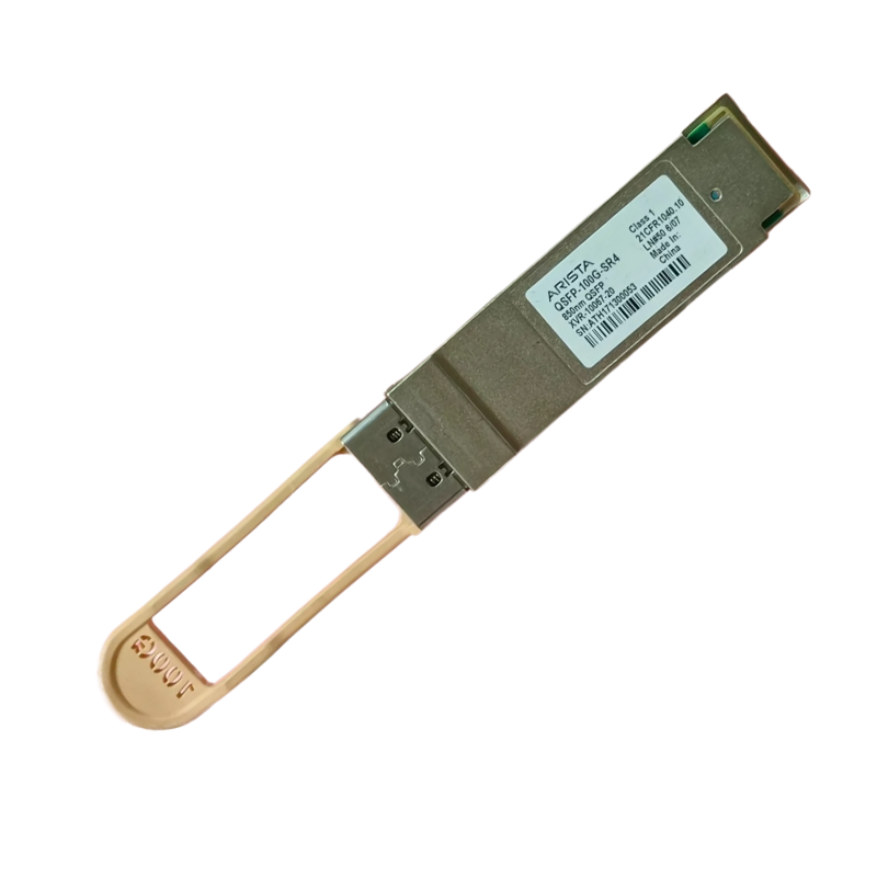 Arista QSFP-100G-SR4 | 100GbE QSFP28 | 100GBASE-SR4 | 850nm | Reach 70m OM3 / 100m OM4 | MPO-12 MMF