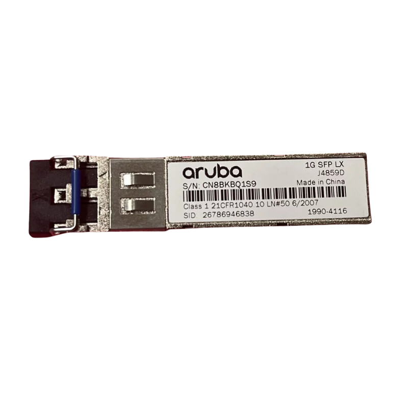 Aruba J4859D | 1G SFP | 1000BASE-LX | 1310nm | 10km SMF | LC duplex