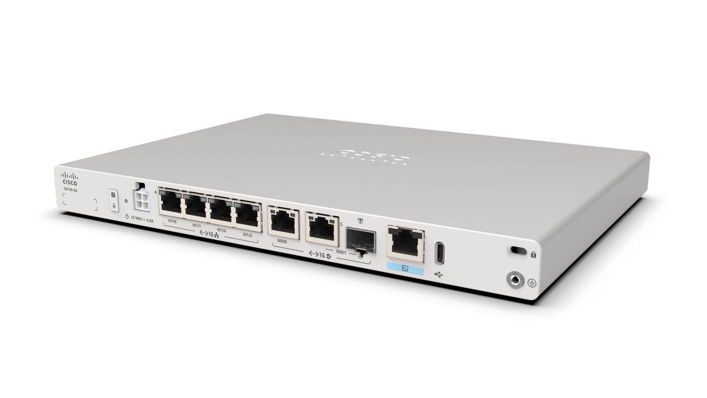 Cisco C8140-G2 secure edge router with SD-WAN and LTE-ready ports