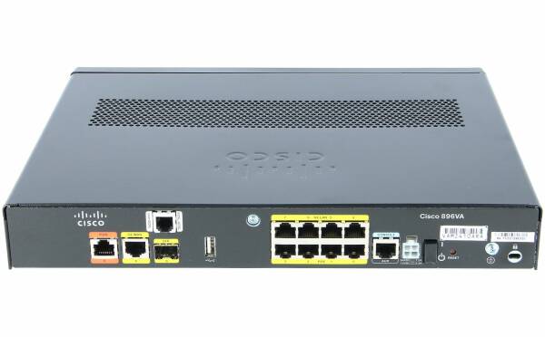 Cisco C897VAW-A-K9 router with VDSL2, multi-Gig ports, Wi-Fi