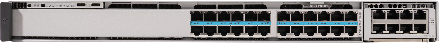 Cisco C9350-24HX | C9350 24-Port Multigigabit Switch, 2160W, 90W PoE+