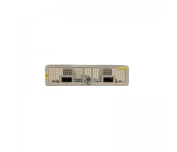 Cisco 2961G switch with ports, yellow label, and 2x40GbE CPAK adapter