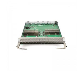 Cisco N9K-X97160YC-EX green circuit board with silver frame