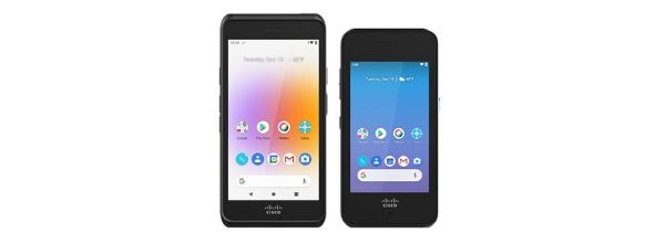 Cisco CP-840S-K9 | Wi-Fi 6 rugged VoIP smartphone + 1D/2D scanner | 2.4/5 GHz | Android | USB-C | battery included