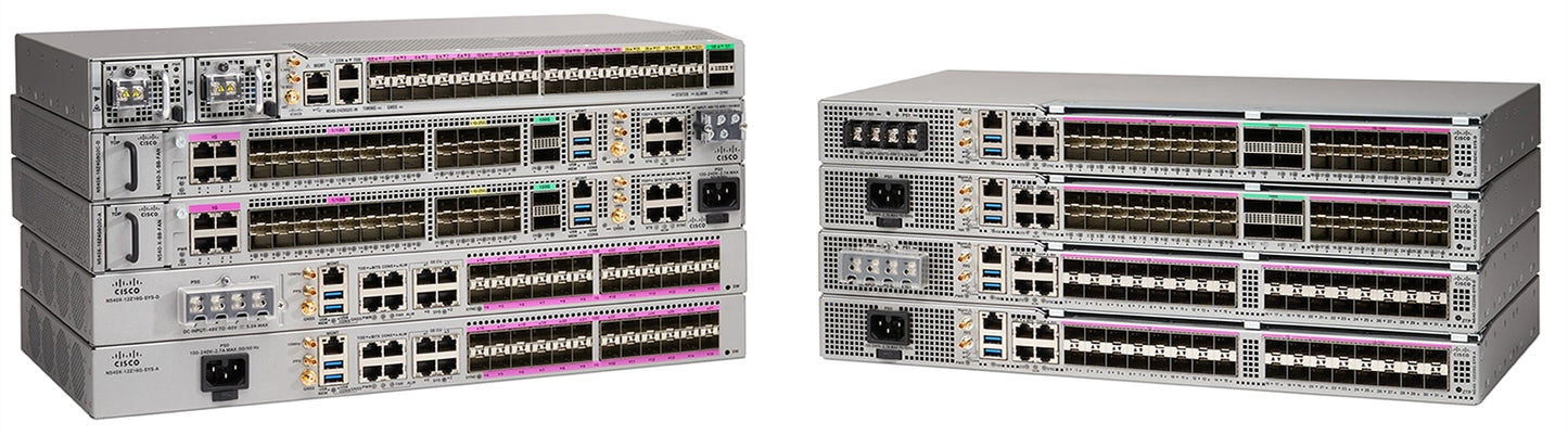 Cisco N540X-12Z16G-SYS-D | Router | 12x1G SFP + 4x1G RJ45 + 12x10G SFP+ | DC power | IOS XR