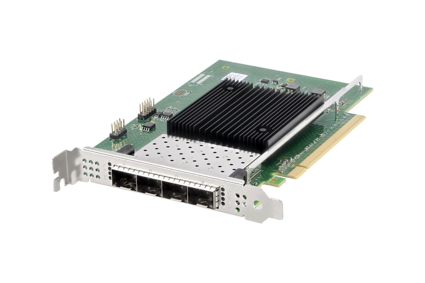 HPE 586FLR-ALI green silver NIC with black heatsink