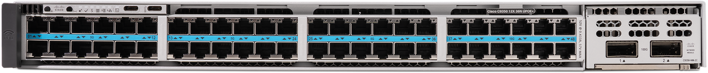 Cisco C9350-48HXN | C9350 48-Port Multigigabit Switch, 4320W UPOE+
