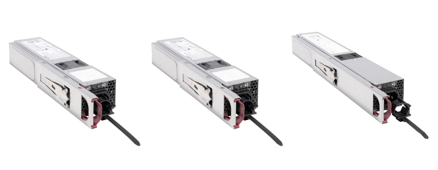 Cisco PWR-C2-500WAC-I 500W 80 Plus Platinum AC PSU with silver unit, black cables, red accents