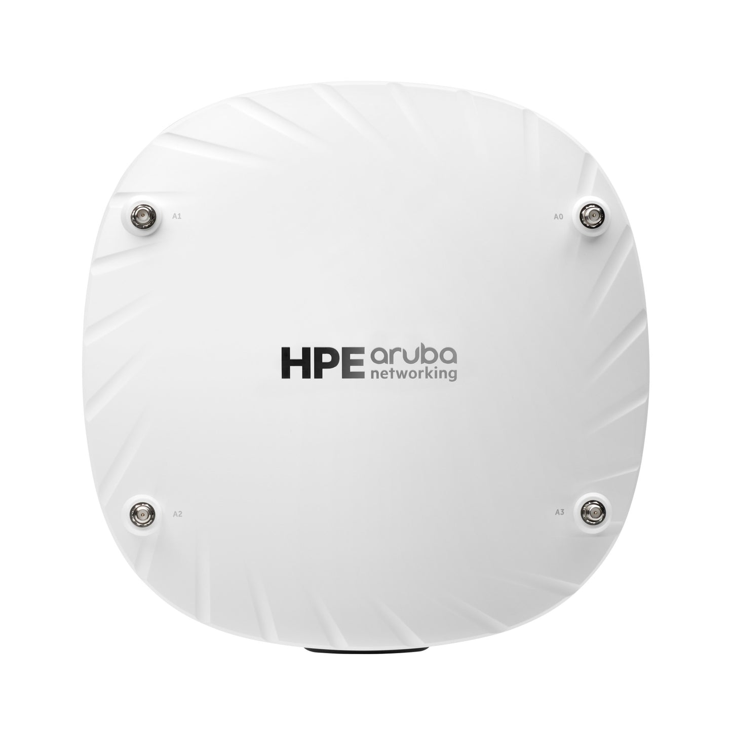 Aruba JZ331A AP-534 Wi-Fi 6 access point with white chassis and black base