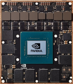 NVIDIA 900-82888-0040-000 | AGX Xavier Dev Kit | 8-core ARMv8 (Carmel), Volta 512-core GPU + 64 Tensor Cores, 32GB LPDDR4x, 32GB eMMC, GbE, USB 3.1, M.2 NVMe, MIPI CSI-2, HDMI/DP