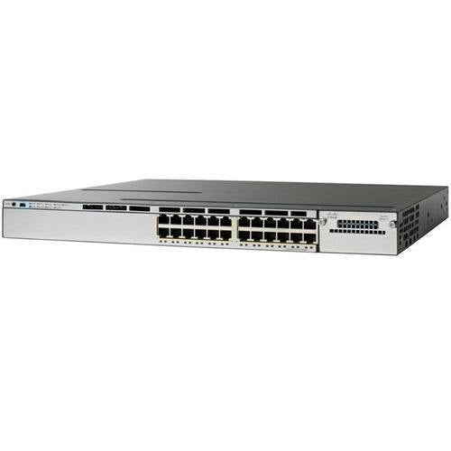 Cisco WS-C3850-24UW-S | 24x 1G UPOE (up to 60W/port), modular uplinks 4x1G SFP or 2x10G SFP+ (optional), IP Base; StackWise‑480, StackPower