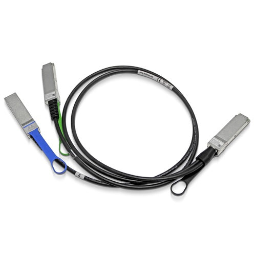 NVIDIA MCP7H50-H01AR30 200G to 2x100G QSFP56 DAC cable, 1.5m