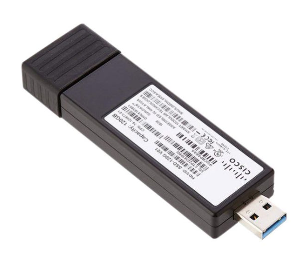 Cisco SSD-120G | USB 3.0 pluggable SSD | 120GB | removable storage for network platforms