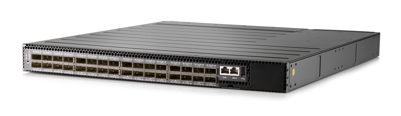 HPE JL314A 32-port 40GbE QSFP+ switch with sleek design