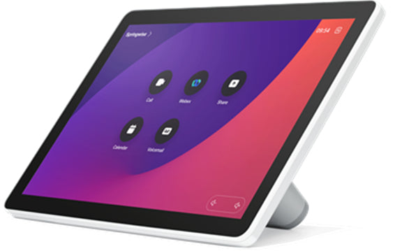 Cisco CS-T10-TS-K9 | 10-inch touch controller | Table-stand | Ethernet 10/100 with 802.3af PoE | Color: Black/Grey | Spare unit