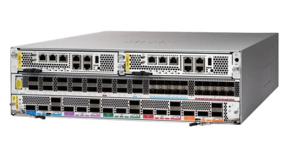 Cisco ASR-9903-FC | 3RU modular core router chassis; license tier: Flexible Consumption (FC); SD-WAN: N/A; LTE: N/A