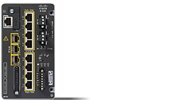 Cisco IE-3500-8P3S-A | 8x 1G copper | PoE+ (802.3at) | Uplinks: 3x 1G SFP | License: Network Advantage