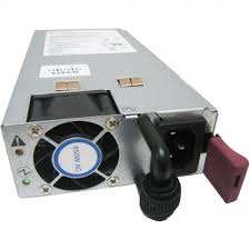 Cisco N9K-PAC-650W 650W AC PSU with silver unit, black fan, red connector