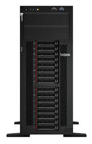 Lenovo ST550 | Tower | 2-socket Intel Xeon Scalable | up to 768GB DDR4 ECC | up to 16x 3.5in or 24x 2.5in bays | Flexible 1/10/25GbE options | PCIe expansion | Redundant PSUs