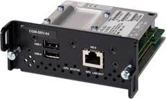 Cisco CGM-SRV-128 server module with black silver router, USB ethernet ports