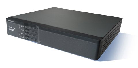 Cisco C867VAE black router with VDSL2/ADSL2+ ports