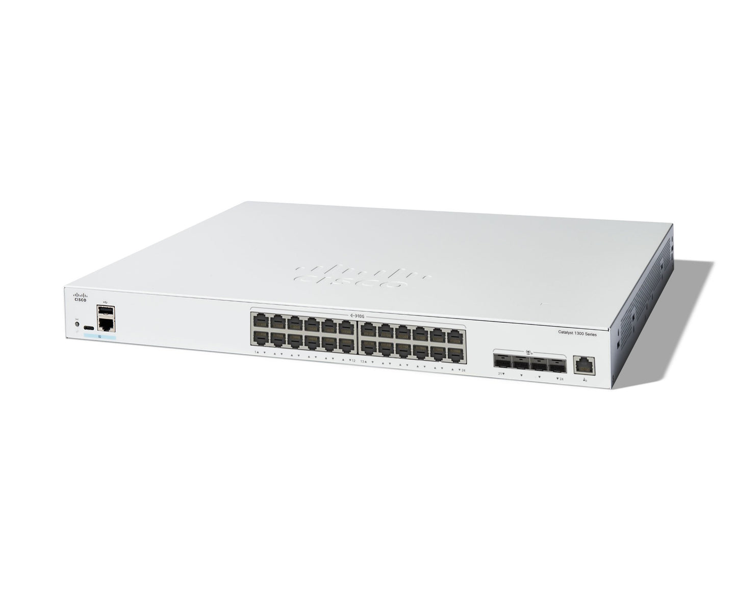Cisco C1300-24XT 24-port 10G silver switch with 4x SFP+