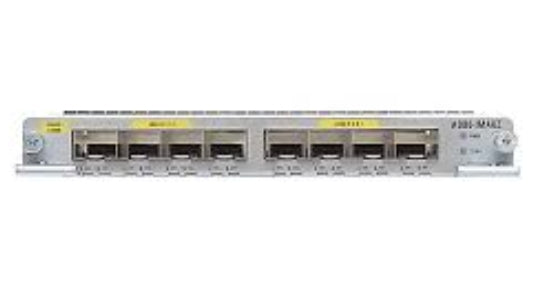 Cisco A900-IMA8Z ASR 900 8x10GbE SFP+ interface module with 8 ports