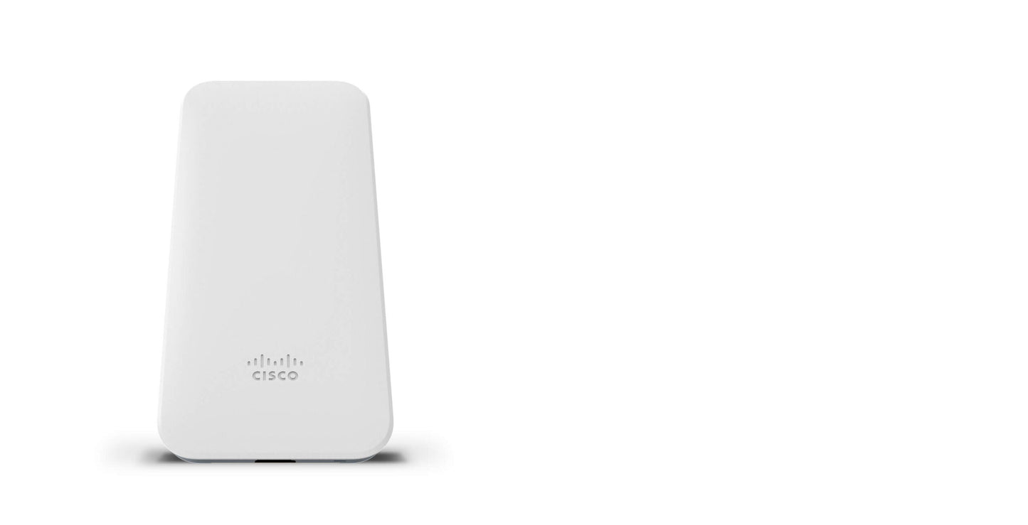 Meraki MR70E-HW | Wi‑Fi 5 (802.11ac Wave 2), dual-band 2.4/5 GHz, outdoor, external antennas