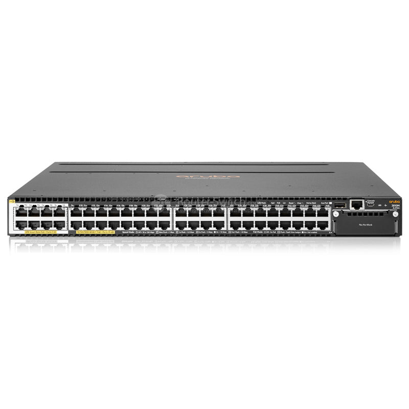 Aruba JL076A | 8x 1/2.5/5/10GbE Smart Rate PoE+ (802.3at), Uplinks: via 1 slot (up to 2x 40Gb QSFP+), License: L3 included