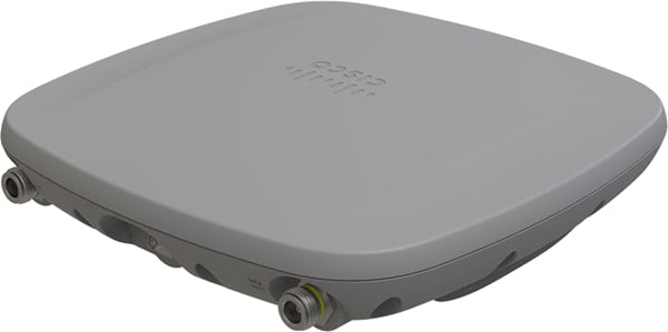 Cisco CW9163E-ROW | Wi‑Fi 6E tri‑band (2.4/5/6 GHz) 2x2:2 MU‑MIMO, outdoor IP67, external antennas, 1x 1/2.5G mGig uplink, PoE+ (802.3at Class 4), BLE/Zigbee