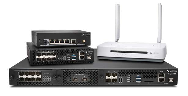 Cisco VEDGE-5000-AC-K9 SD-WAN router with ports and antennas