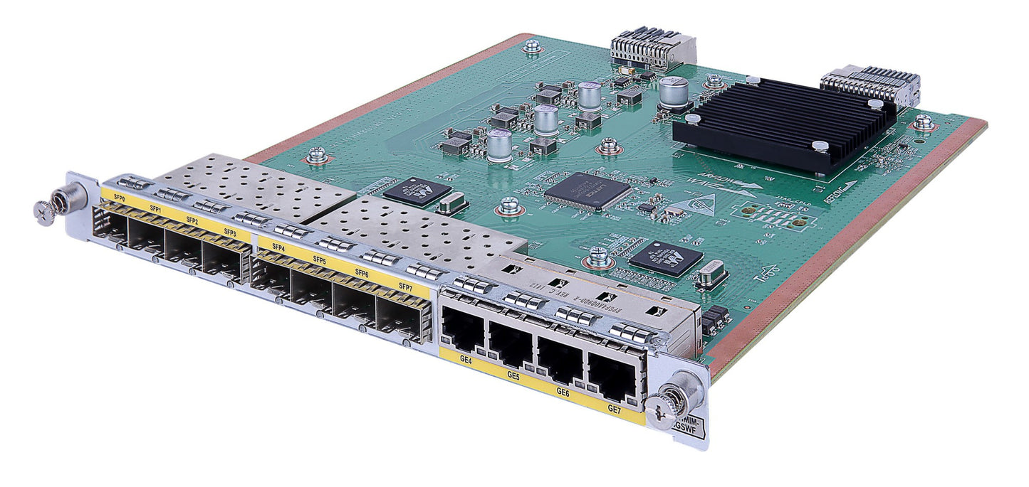 HPE JH238A MSR HMIM L2/L3 module with 8 SFP and 4 combo ports