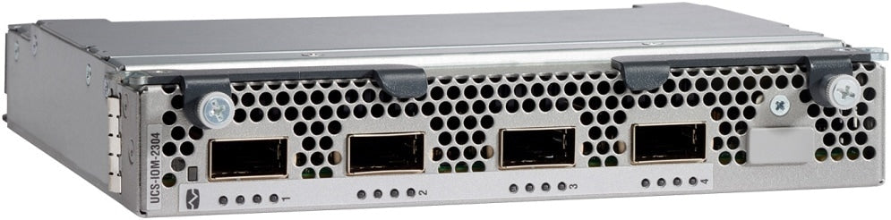 Cisco UCS-IOM-2304V2 silver router with honeycomb front panel