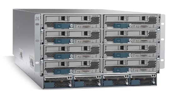 Cisco UCSB-5108-AC2 | Blade chassis | 8 slots (half-width) | AC power version | 8 fans | 0 PSU | 0 I/O modules