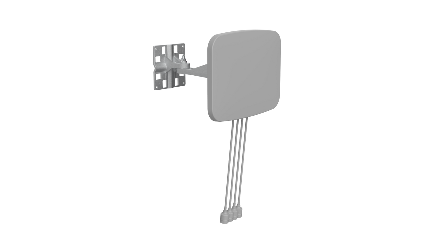 Meraki CW-ANT-D1-NS-00 | Directional patch antenna: tri‑band 2.4/5/6 GHz, 8/9/9 dBi, N‑Type, focused coverage