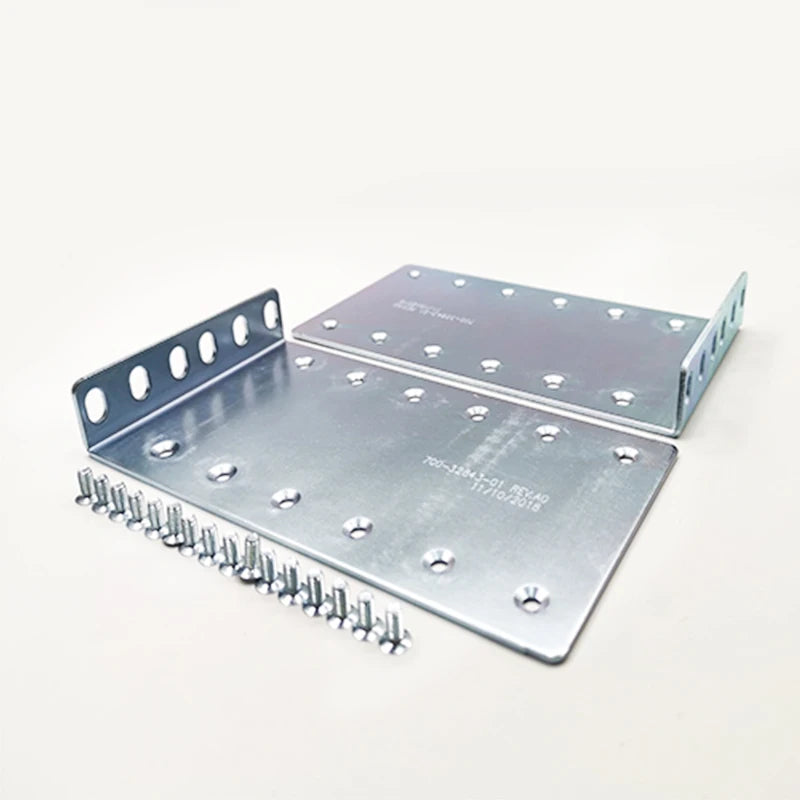 Cisco NC55-2RU-ACC-KIT silver metal rack ears with screws