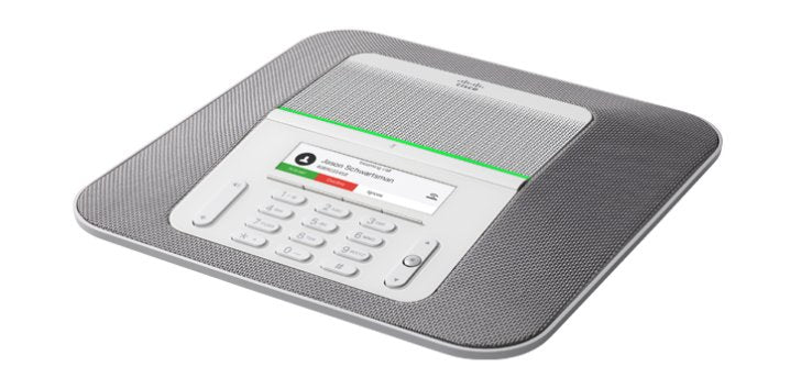 Cisco CP-8832-EU-W-K9 | IP conference phone | wideband audio | SIP | 10/100 Ethernet | PoE (802.3af) | expansion mic support (wired/wireless) | white | EMEA/APAC/AU region