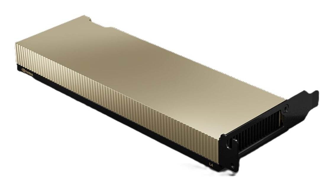 Cisco UCSC-GPU-L4M6 L4 GPU with gold heatsink and black mounting bracket